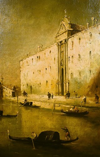 Venice, the Mendicanti Canal - late 19th century